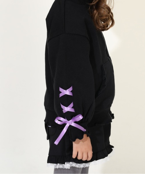sanrio（サンリオ） パーカー なりきるフリルZIP パーカー 9795K