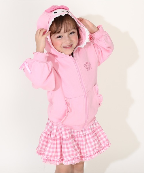 sanrio（サンリオ） パーカー なりきるフリルZIP パーカー 9795K