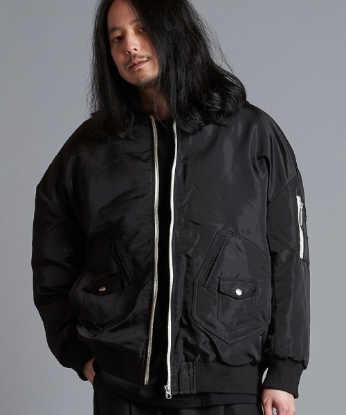 NO ID. ma1 ma-1 mj10393- パデッドBIG-MA-BLZ ブルゾン メンズ