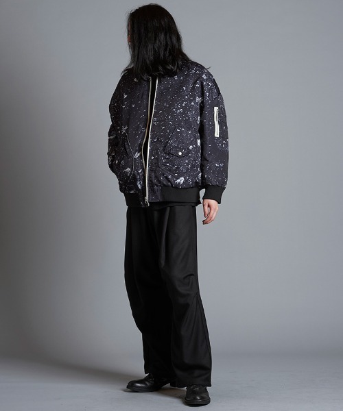 NO ID.（ノーアイディー） ma1 ma-1 mj10393- パデッドBIG-MA-BLZ