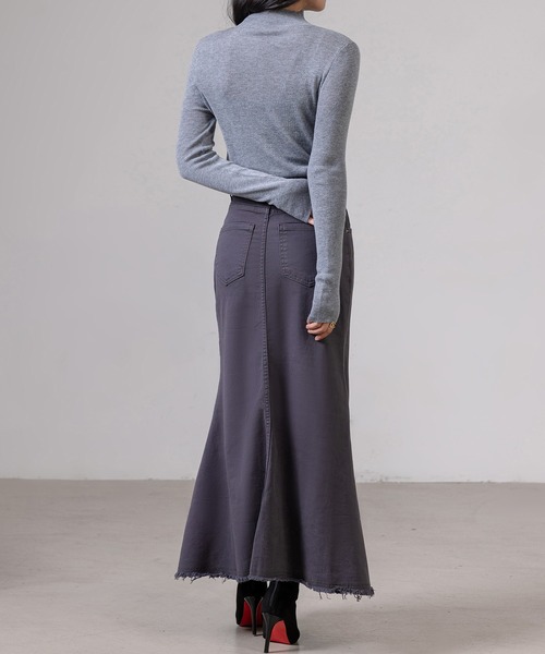 DAY CLOSET ニット セーター レディース 長袖エフォートレスハイネック