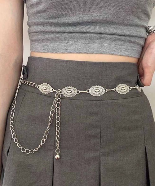 TONE SELECT GOODS ベルト 「urge select」シルバー ヴィンテージ