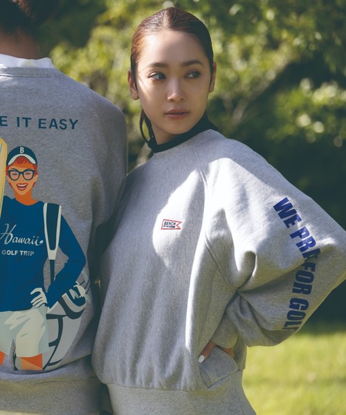 BENCH AT THE GREENE GOLF トレーナー スウェット BENCH AT THE GREENE