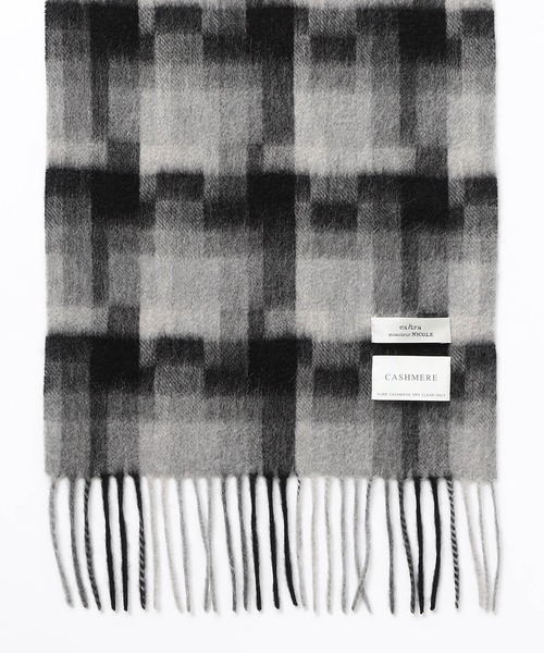 MONSIEUR NICOLE（ムッシュニコル） マフラー 「ex/tra」アラカルト