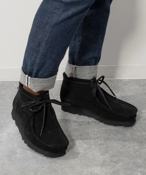 靴 Clarks Wallabee BT GTX 24cm Clarks デッキシューズ CLARKS/クラークス WALLABEE BT GTX