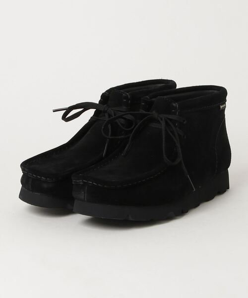 靴 CLARKS WallabeeGTX GORE-TEX BLACK 26.0 Clarks Wallabee Boot Gore-Tex GTX Neighborhood Mens Black