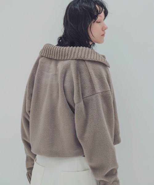 DRESSLAVE ブルゾン アウター velvet fur blouson(ベルベット