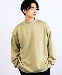 JIGGYS SHOP（ジギーズショップ） トレーナー スウェット 裏起毛モック