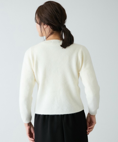 本日削除⭐️23区SLOW⭐️ジャカード カーディガン SLOW／一部店舗限定】ジャカード カーディガン