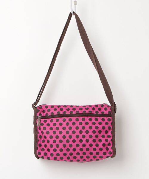 LeSportsac 「LeSportsac」 ドット柄ショルダーバッグ - ピンク 