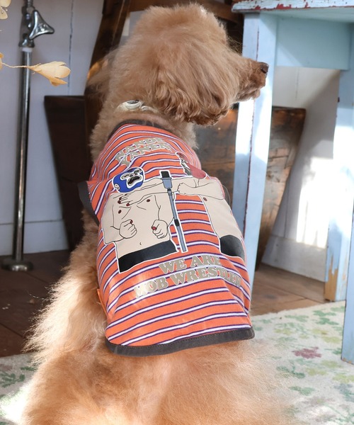 KRIFF MAYER（クリフメイヤー） 犬 服 モブレスラーボーダーT