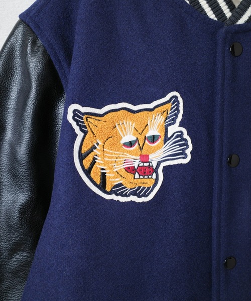HOUSTON スタジャン 「T6」「HOUSTON」MELTON AWARD JACKET