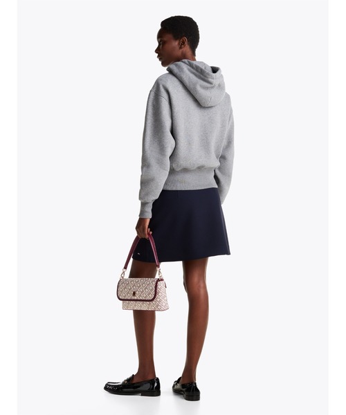 トミー ヒルフィガー   レギュラーバーシティパーカー （グレー） TOMMY HILFIGER トレーナー スウェット レギュラーバーシティ