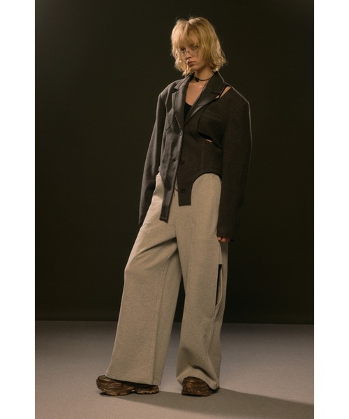 SLY スウェットパンツ ジャージ 「再入荷」SIDE HOLE CUT PT
