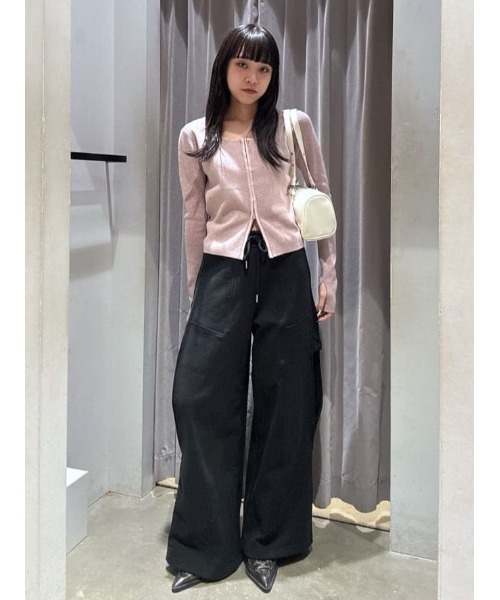 SIDE HOLE CUT パンツ　サイズ1 SLY スウェットパンツ ジャージ 「再入荷」SIDE HOLE CUT PT