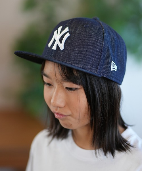 NEW ERA キャップ 帽子 ERA/ニューエラ Youth 9FIFTY Denim