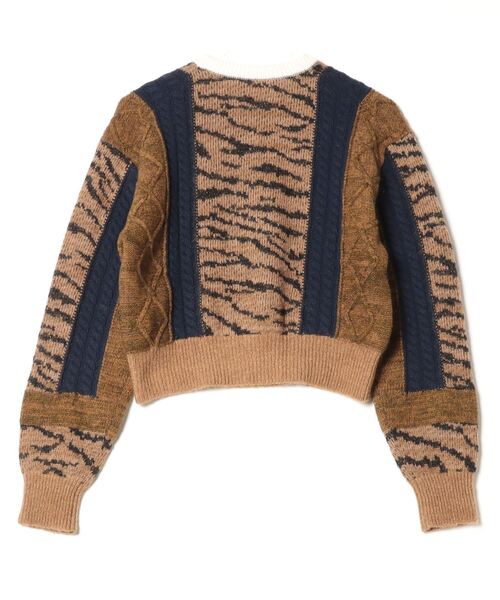 トーガプルラ【TOGA PULLA】ワイドリブニット プルオーバー 36 TOGA PULLA / トーガプルラ | ワイド リブニット プルオーバー | 36