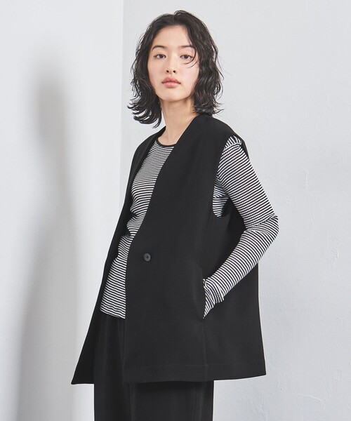 UNITED ARROWS ベスト ジレ ネイビー ユナイテッドアローズ 楽天市場】ダブルクロス ベスト UNITED ARROWS ユナイテッド