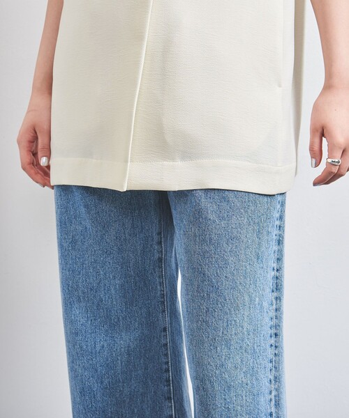 ベスト ジレ COMFY Vノーカラー ベスト -吸水速乾 UVカット ウォッシャブル- レディース