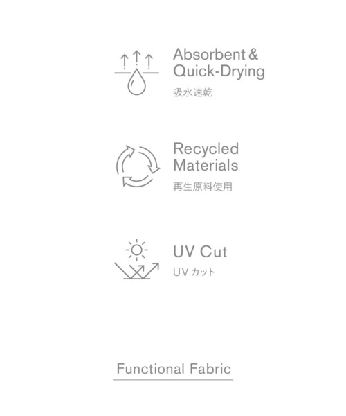 ベスト ジレ COMFY Vノーカラー ベスト -吸水速乾 UVカット ウォッシャブル- レディース