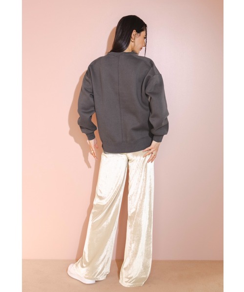 「ALEXIA STAM」 イージーパンツ M ブラウン レディース_画像6