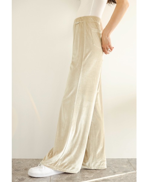 「ALEXIA STAM」 イージーパンツ M ブラウン レディース_画像8