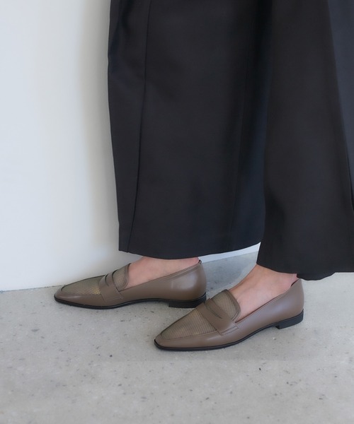 carino（カリーノ） ローファー メッシュチュールローファー