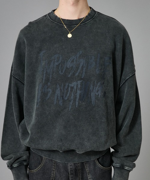 ANDER HUNK トレーナー スウェット Vintage Washed Sweat