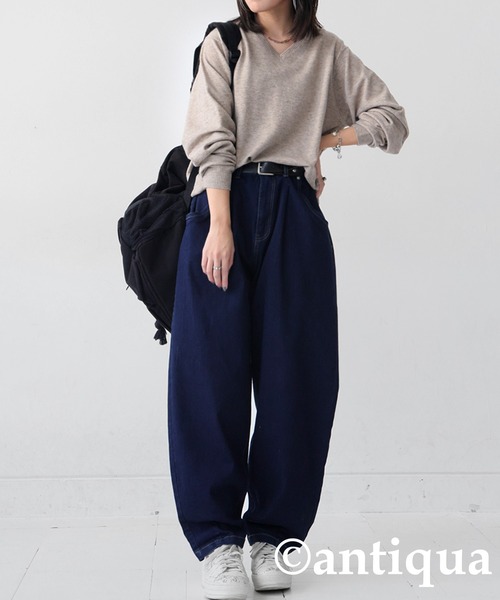 antiqua（アンティカ） セットアップ コーデセット カシミヤタッチ