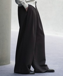 スラックス SLIGHT FLARE DOUBLE CLOTH BAGGY SLACKS メンズ｜ZOZOTOWN Yahoo!店