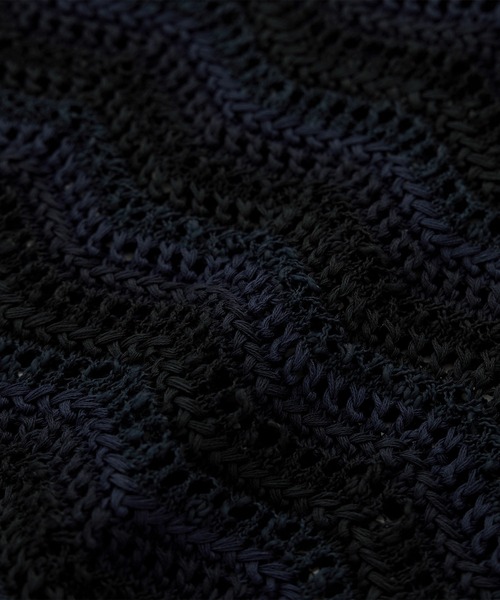 Coohem パンツ 「COOHEM（コーヘン）」ZIGZAG SUKASHI KNIT PANTS「WEB  