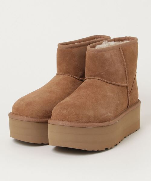 1月限定価額UGG ムートンブーツ ベージュ UGG Australia（アグオーストラリア） 「UGG」 ムートンブーツ 25.0cm