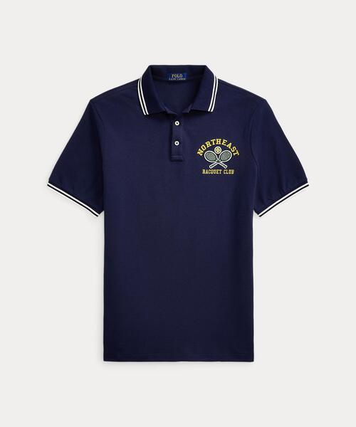Ralph Lauren クラシックフィット メッシュ グラフィック ポロシャツ POLO RALPH LAUREN ポロシャツ クラシック フィット メッシュ