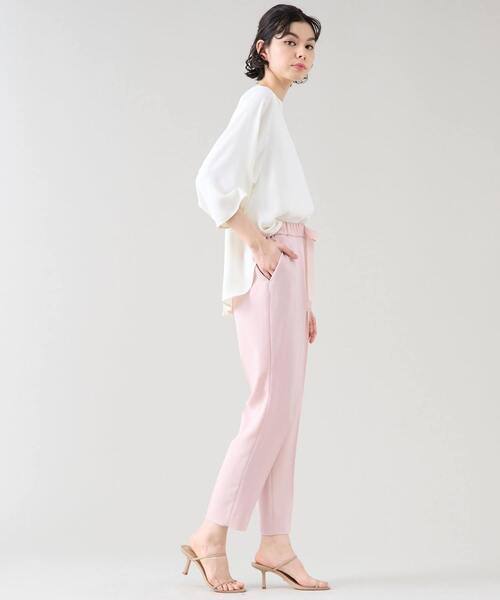 【美品】TIARA 定番イージータックパンツ Tiara パンツ 「定番」イージータックパンツ レディース
