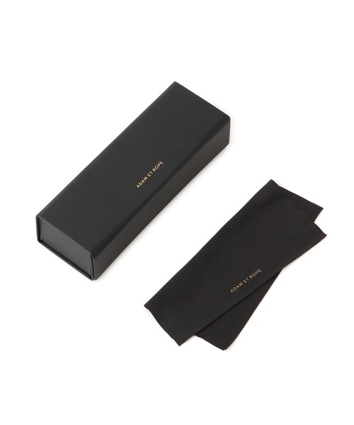 ADAM ET ROPÉ ボストンサングラス ケース付き アダムエロぺ Adam et Rope' - 新品！！ボストンタイプのお洒落なサングラス ケース