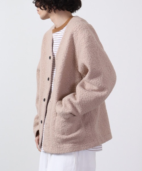 「FUNALIVE」 「ALIL」ブルゾン L グレイッシュベージュ メンズ_画像6