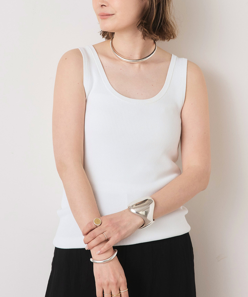 Deuxieme Classe タンクトップ ノースリーブ *Eloise レディース