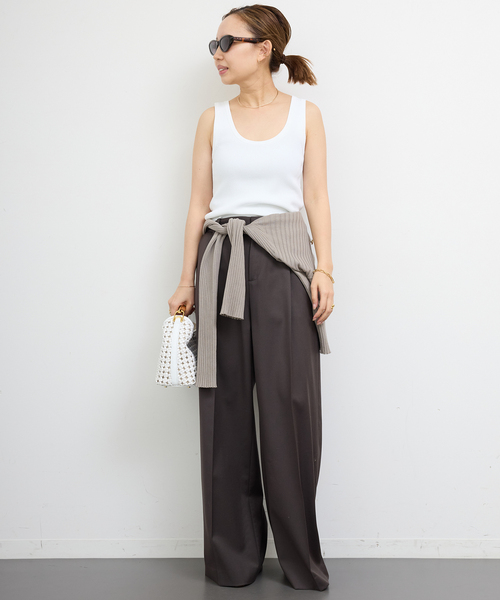 セール☆美品★Deuxieme Classe ノースリーブニット タンクトップ セール☆美品☆Deuxieme Classe ノースリーブニット タンク