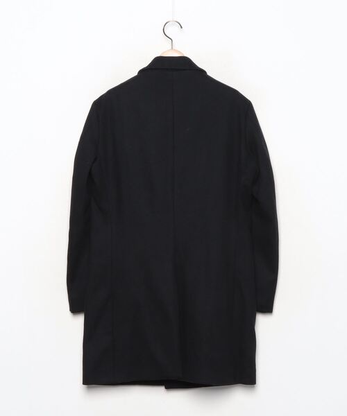EDIFICE（エディフィス） チェスターコート MEDIUM ブラック メンズ
