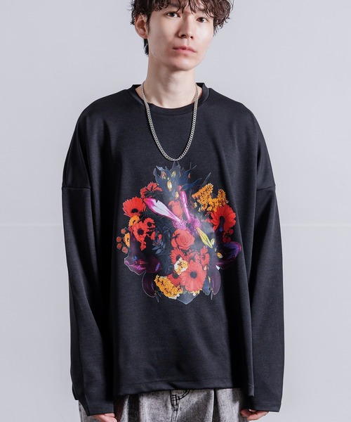 りんさま3点専用、長袖Tシャツマヌルちゃん２枚、ポーチ NULL tシャツ プリント ポンチ ドルマン長袖Tシャツ メンズ レディース