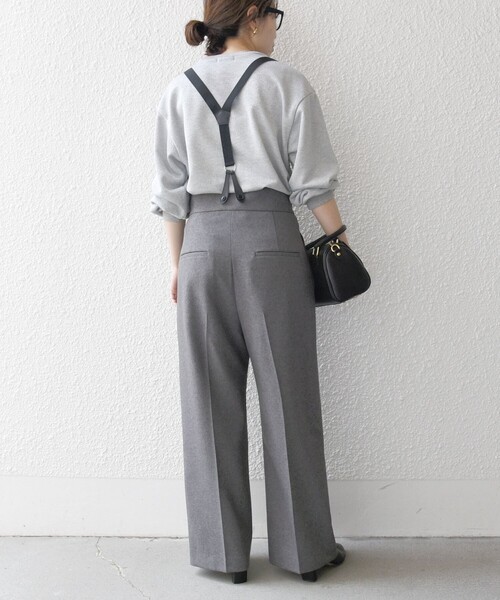 「SHIPS any」 スウェットカットソー ONE SIZE グレー レディース SHIPS any 「SHIPS any」 スウェットカットソー ONE SIZE グレー