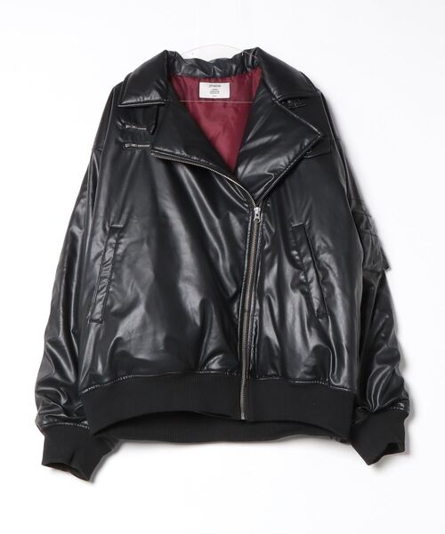 jouetie レザージャケット jouetie（ジュエティ） ライダースジャケット MEDIUM ブラック