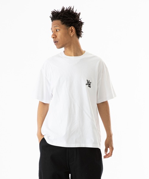 Tシャツ レディース ストリート系 Sサイズ Mサイズ Lサイズ XLサイズ ブラック 黒 ホワイト 白 ゴッホカラー スパンコール刺繍 ハイパンダ XLARGE tシャツ STREET VANDALISM L/S TEE メンズ レディース