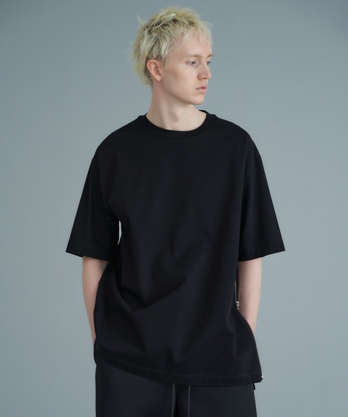 one gravity メンズ トップス onegravity tシャツ / サイドジップ ショートスリーブカットソ