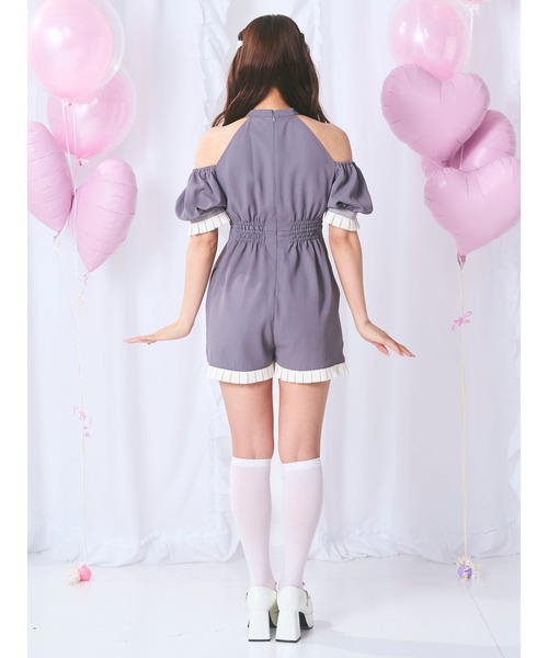 Me roir リボンモチーフコンビネゾン