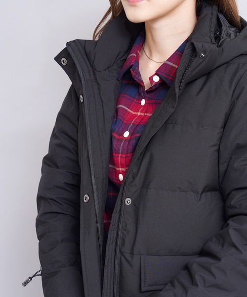 「GIORDANO」 ダウンコート X-LARGE ブラック レディース_画像4