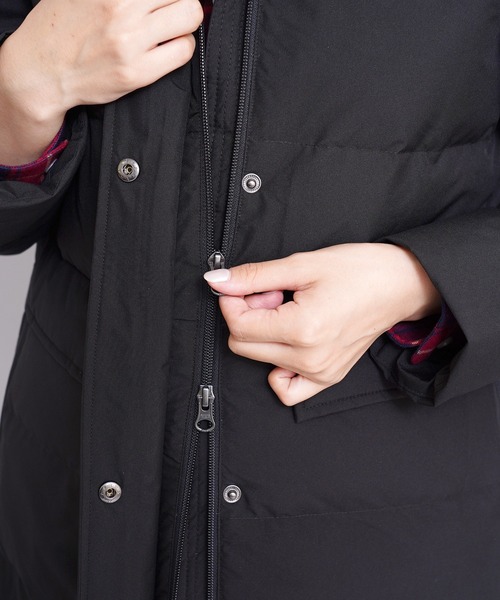 「GIORDANO」 ダウンコート X-LARGE ブラック レディース_画像6