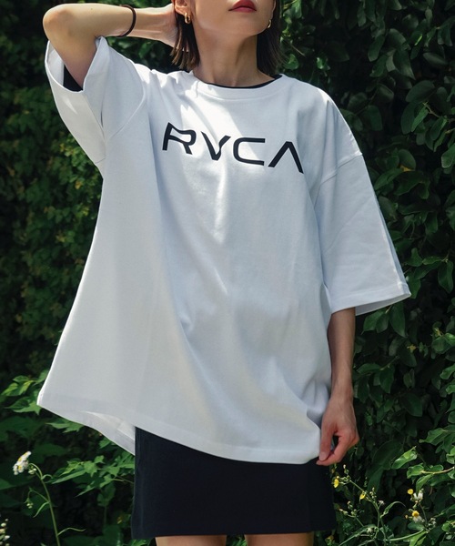 【RVCA】バックプリント ロゴ Tシャツ ★トレンドアイテム♪ セール】[RVCA/ルーカ] ブランドロゴ バックプリント ショート