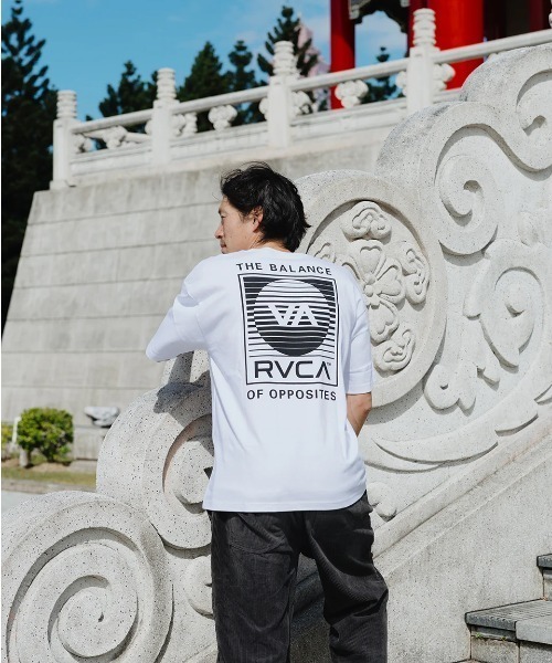【関税込み】RVCA メンズ ACID RVCA SS Ｔシャツ OUTLET】RVCA メンズ INDUSTRIAL SS Tシャツ【2023年春夏モデル】