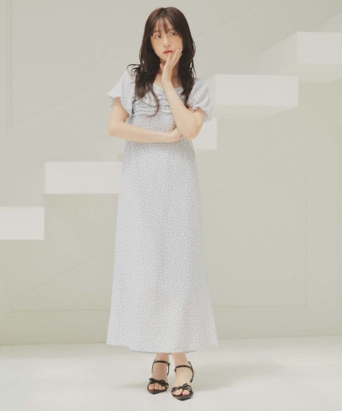 ワンピース akiho 特価】【WEB限定商品】フラワープリントワンピース【AOKI公式通販】